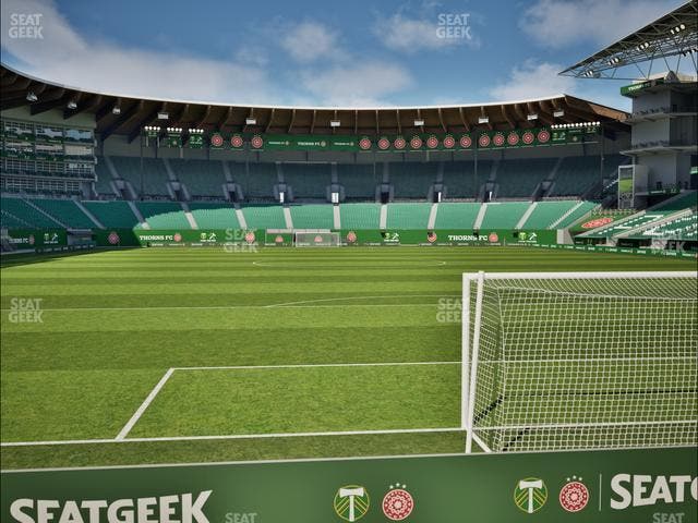 Providence Park - Section Club Deck 3 Seat View