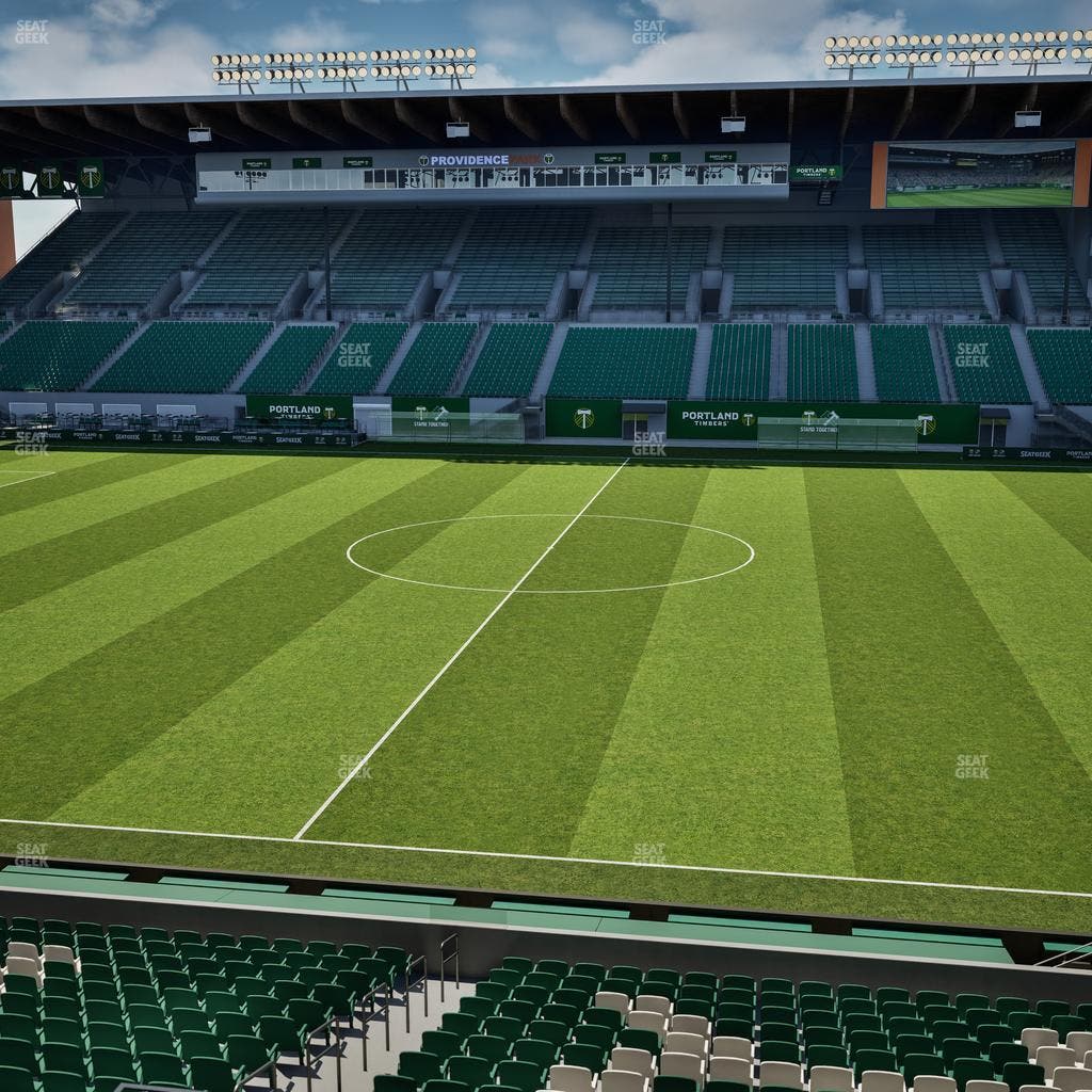 Providence Park - Section Club Wing 1 Seat View