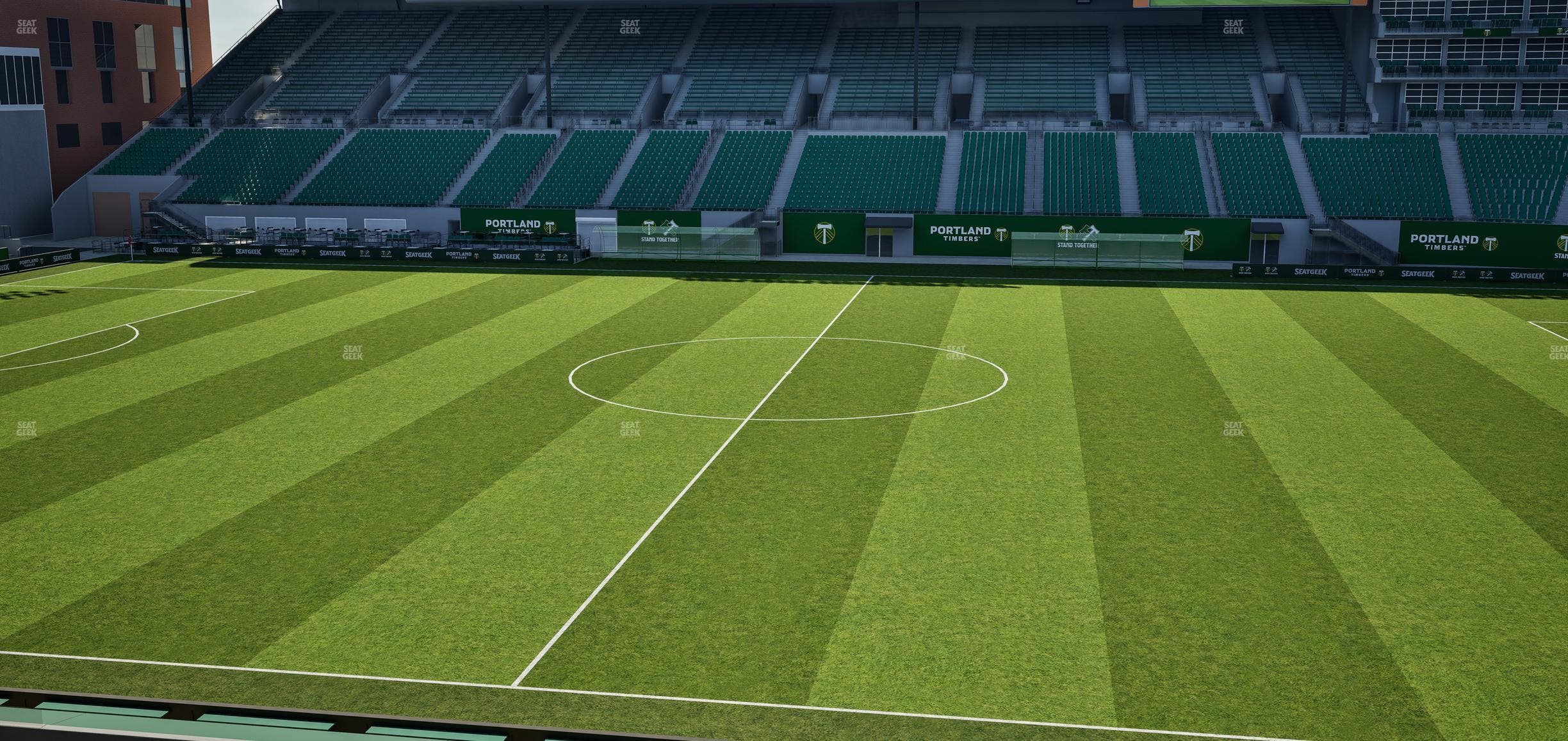 Providence Park - Section Club Wing 1 Seat View