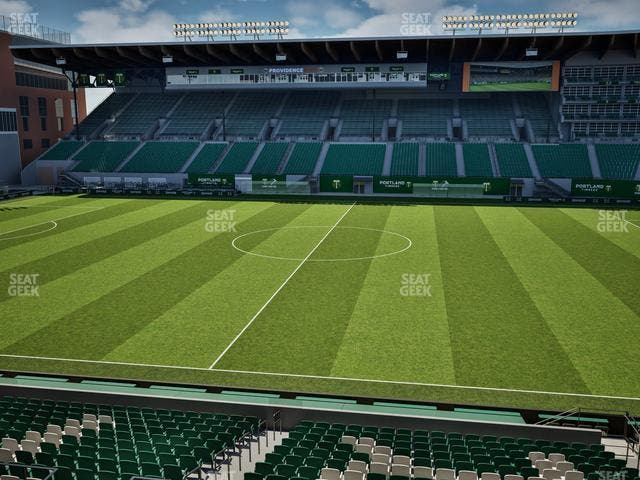 Providence Park - Section Club Wing 1 Seat View