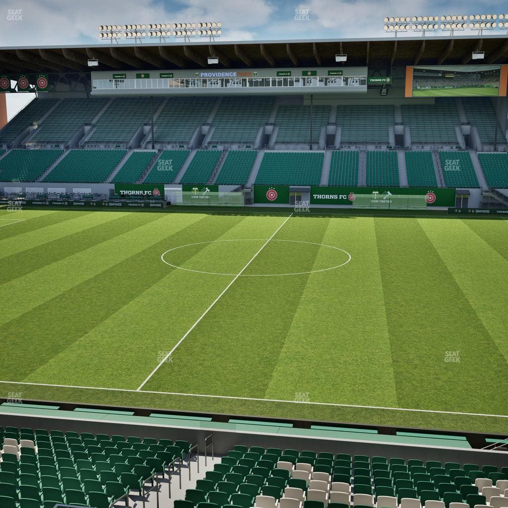 Providence Park - Section Club Wing 1 Seat View