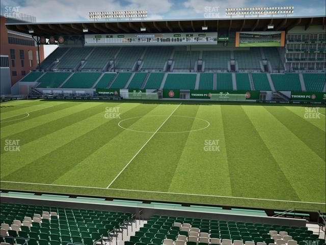 Providence Park - Section Club Wing 1 Seat View