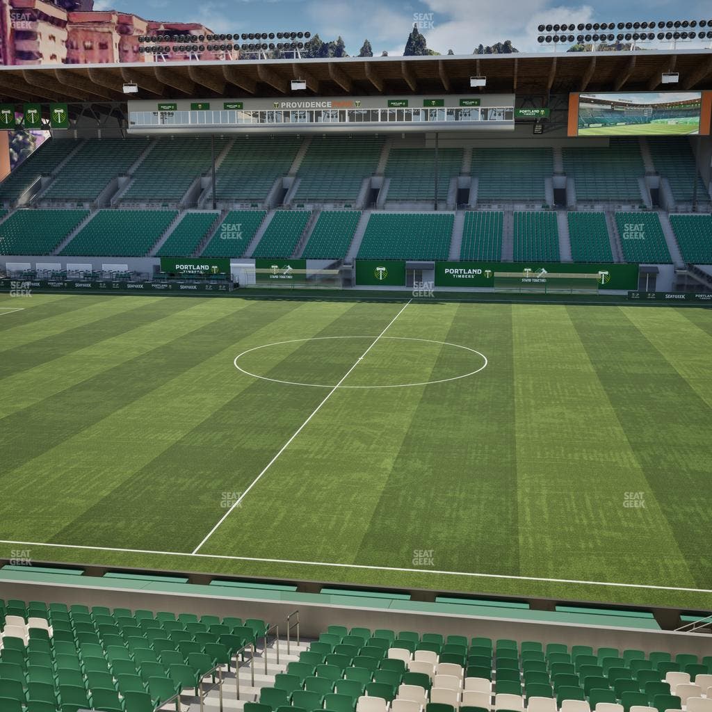 Providence Park - Section Club Wing 1 Seat View
