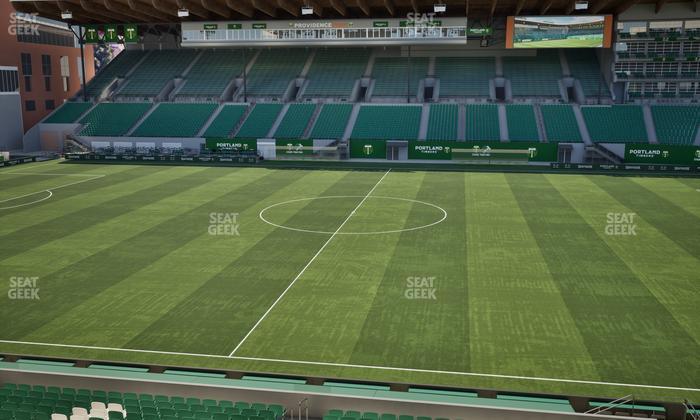 Providence Park - Section Club Wing 1 Seat View