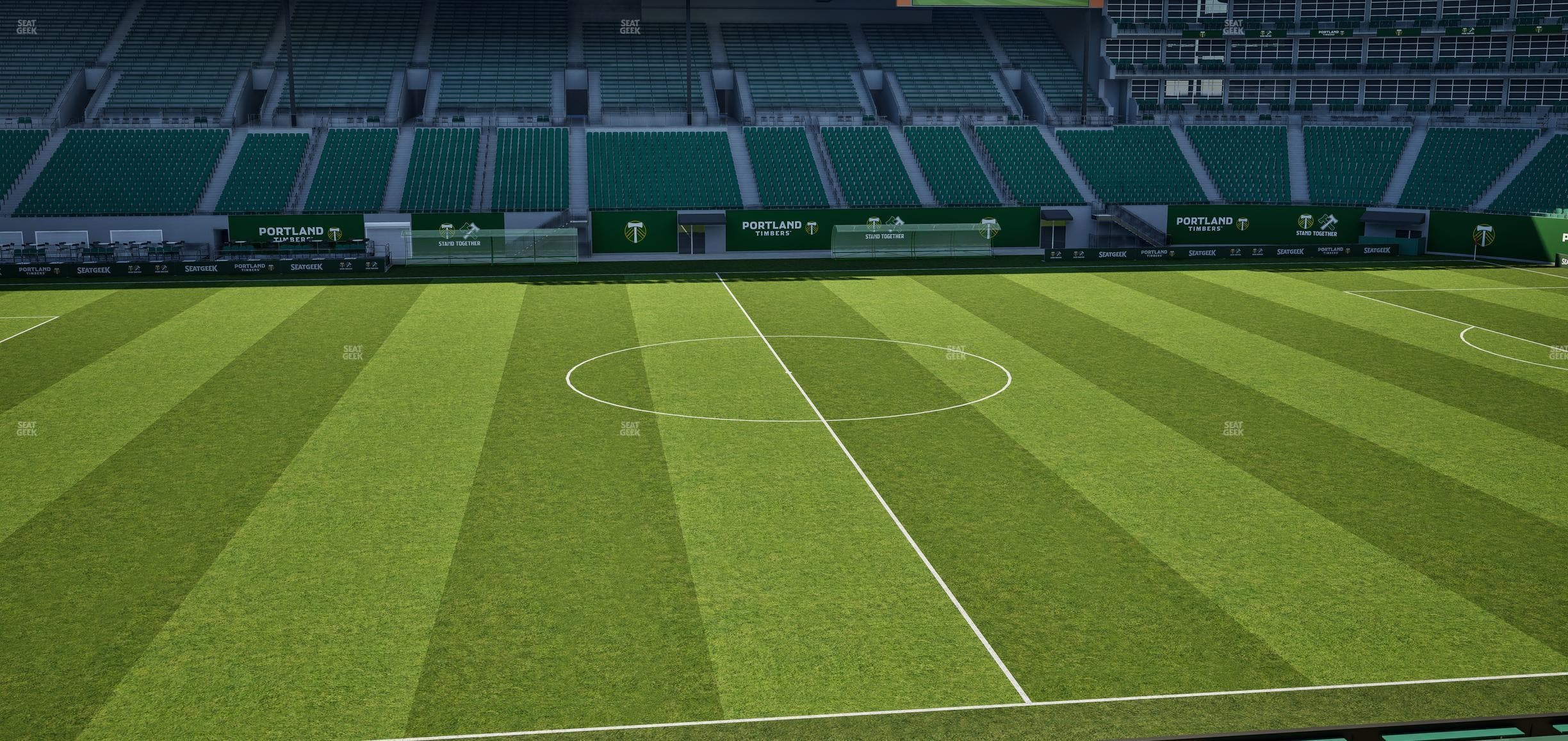 Providence Park - Section Club Wing 5 Seat View