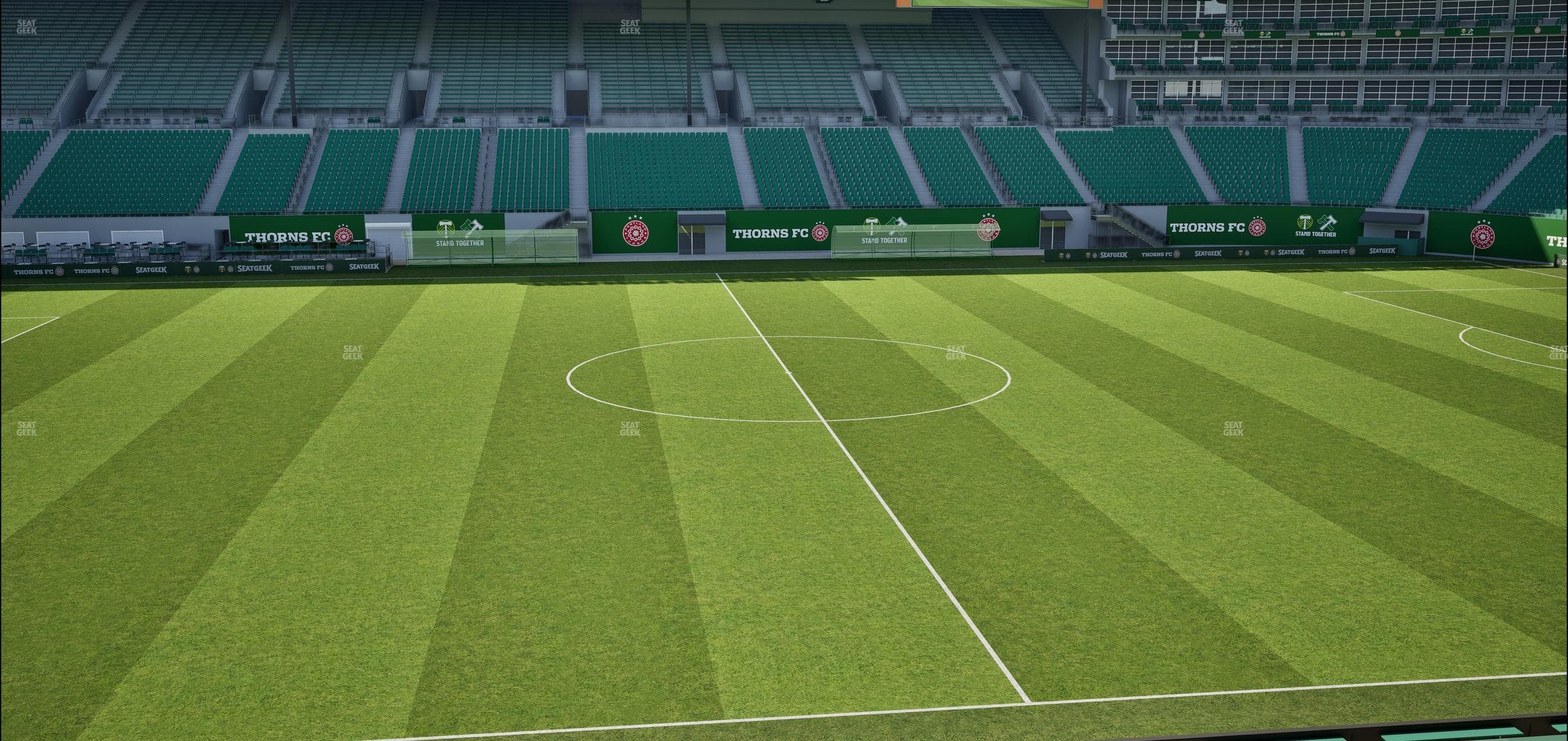Providence Park - Section Club Wing 5 Seat View