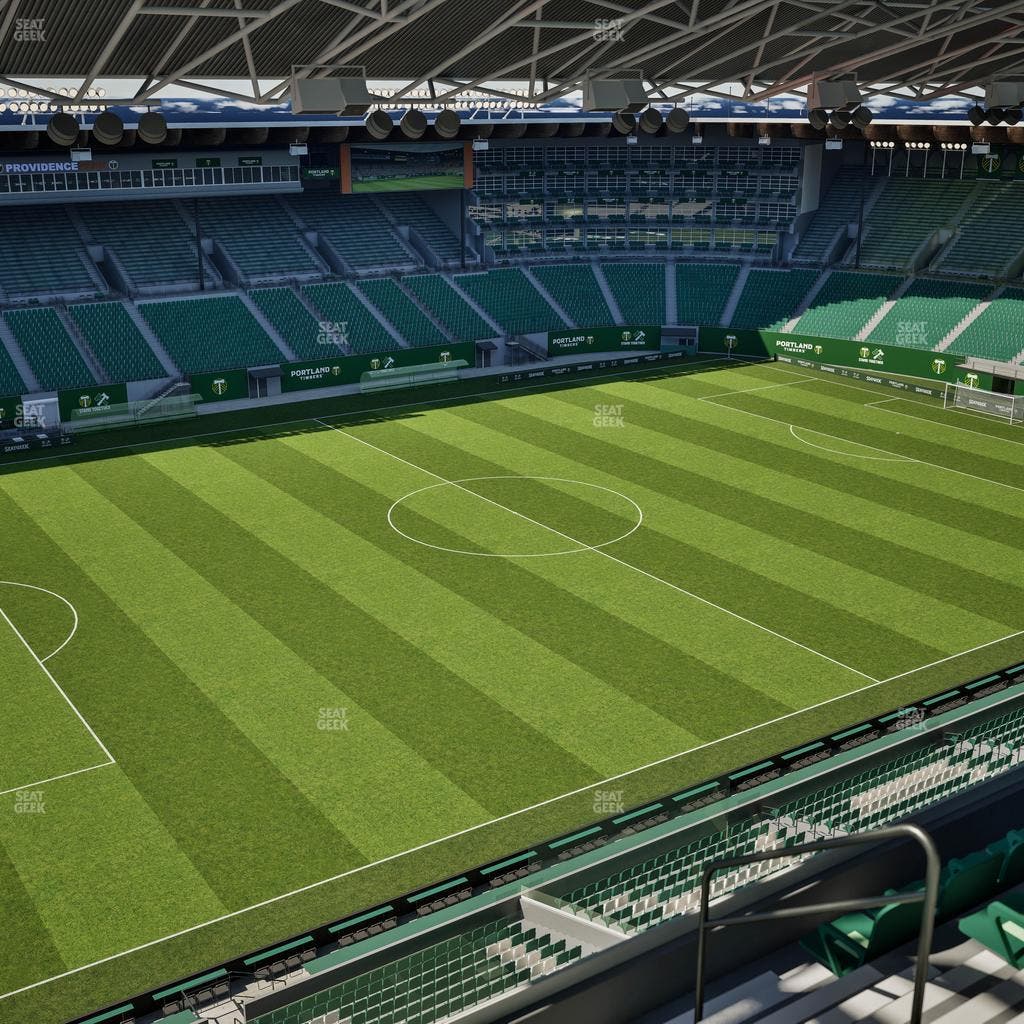 Providence Park - Section East Vista 1 Seat View