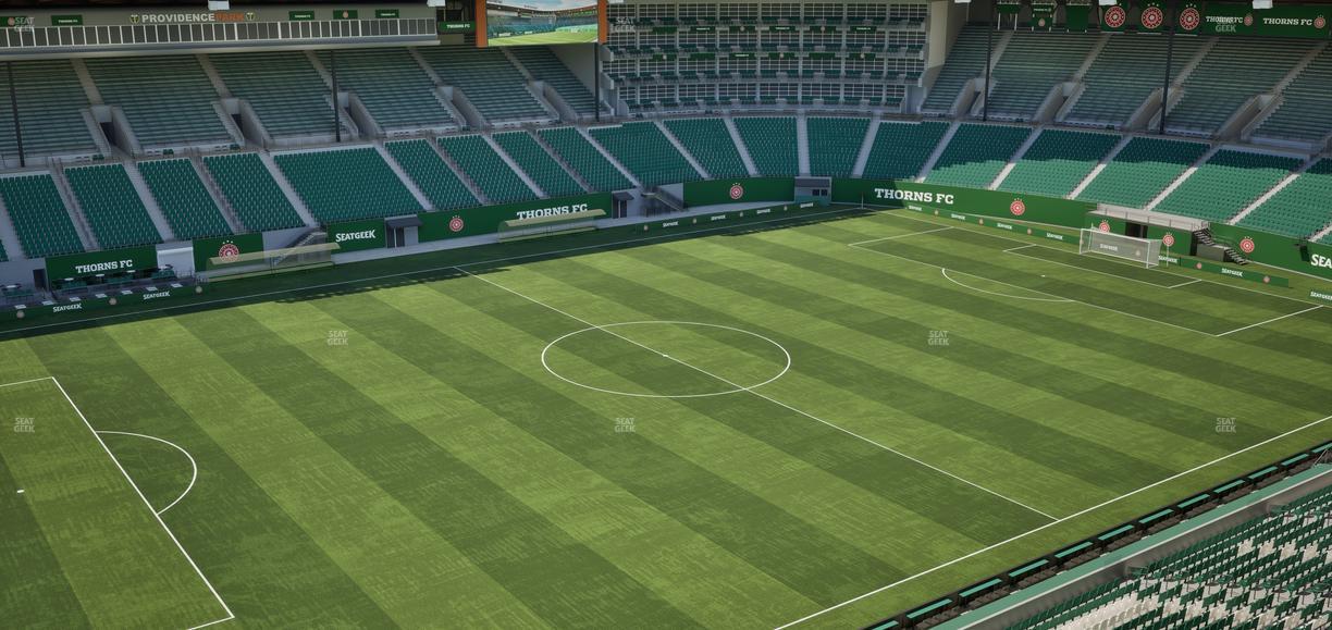 Providence Park - Section East Vista 1 Seat View