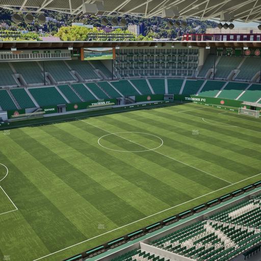 Providence Park - Section East Vista 1 Seat View