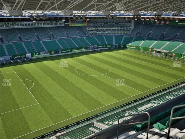 Providence Park - Section East Vista 1 Seat View