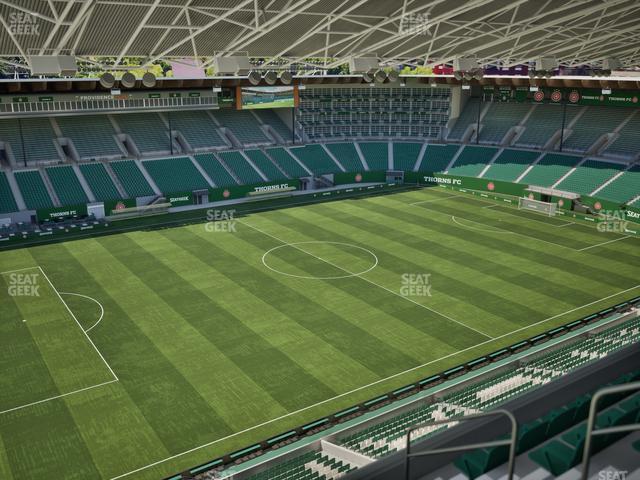 Providence Park - Section East Vista 1 Seat View Providence Park - Section East Vista 1 Seat View