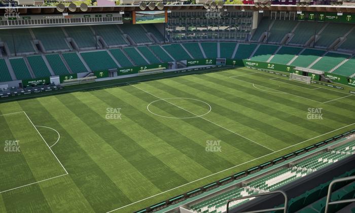 Providence Park - Section East Vista 1 Seat View