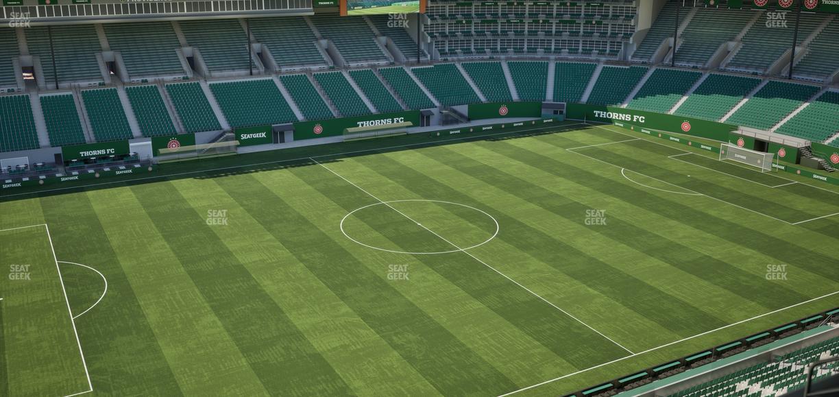 Providence Park - Section East Vista 2 Seat View