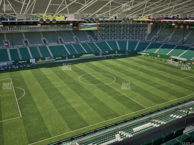 Providence Park - Section East Vista 2 Seat View Providence Park - Section East Vista 2 Seat View