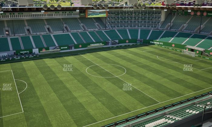 Providence Park - Section East Vista 2 Seat View