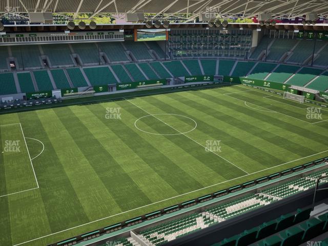 Providence Park - Section East Vista 2 Seat View