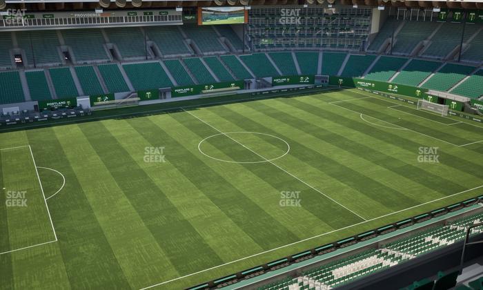 Providence Park - Section East Vista 2 Seat View