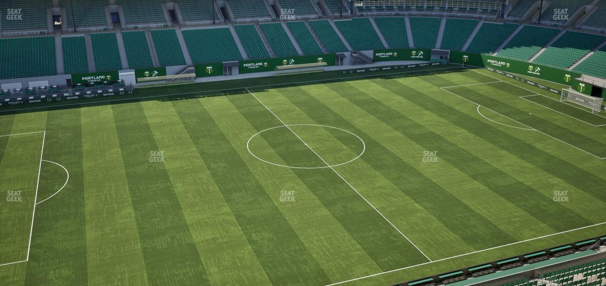 Providence Park - Section East Vista 3 Seat View