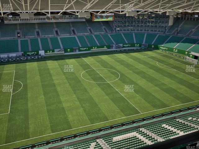 Providence Park - Section East Vista 3 Seat View