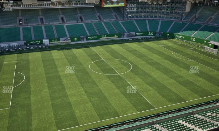 Providence Park - Section East Vista 3 Seat View