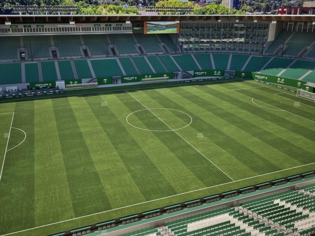 Providence Park - Section East Vista 3 Seat View
