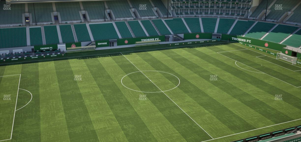 Providence Park - Section East Vista 3 Seat View