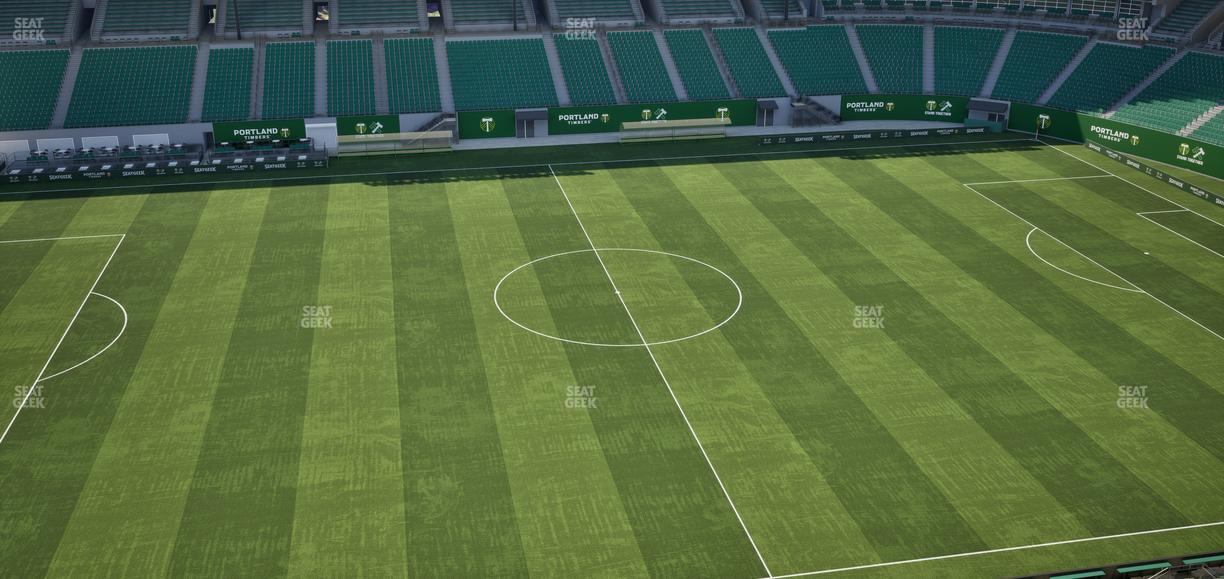 Providence Park - Section East Vista 4 Seat View