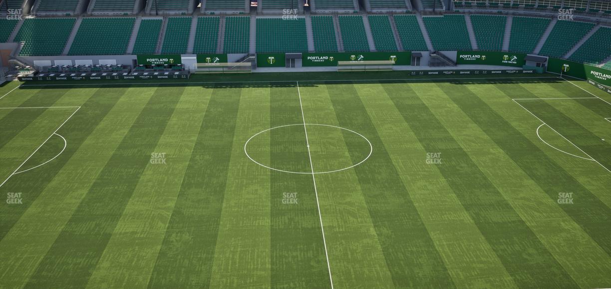 Providence Park - Section East Vista 5 Seat View