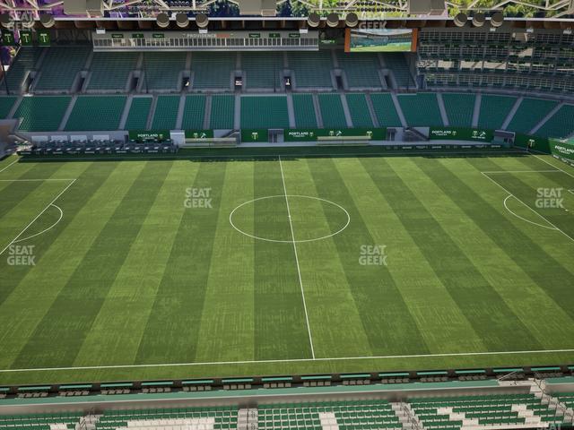 Providence Park - Section East Vista 5 Seat View