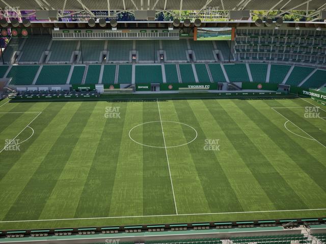 Providence Park - Section East Vista 5 Seat View Providence Park - Section East Vista 5 Seat View