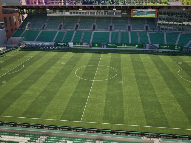 Providence Park - Section East Vista 6 Seat View