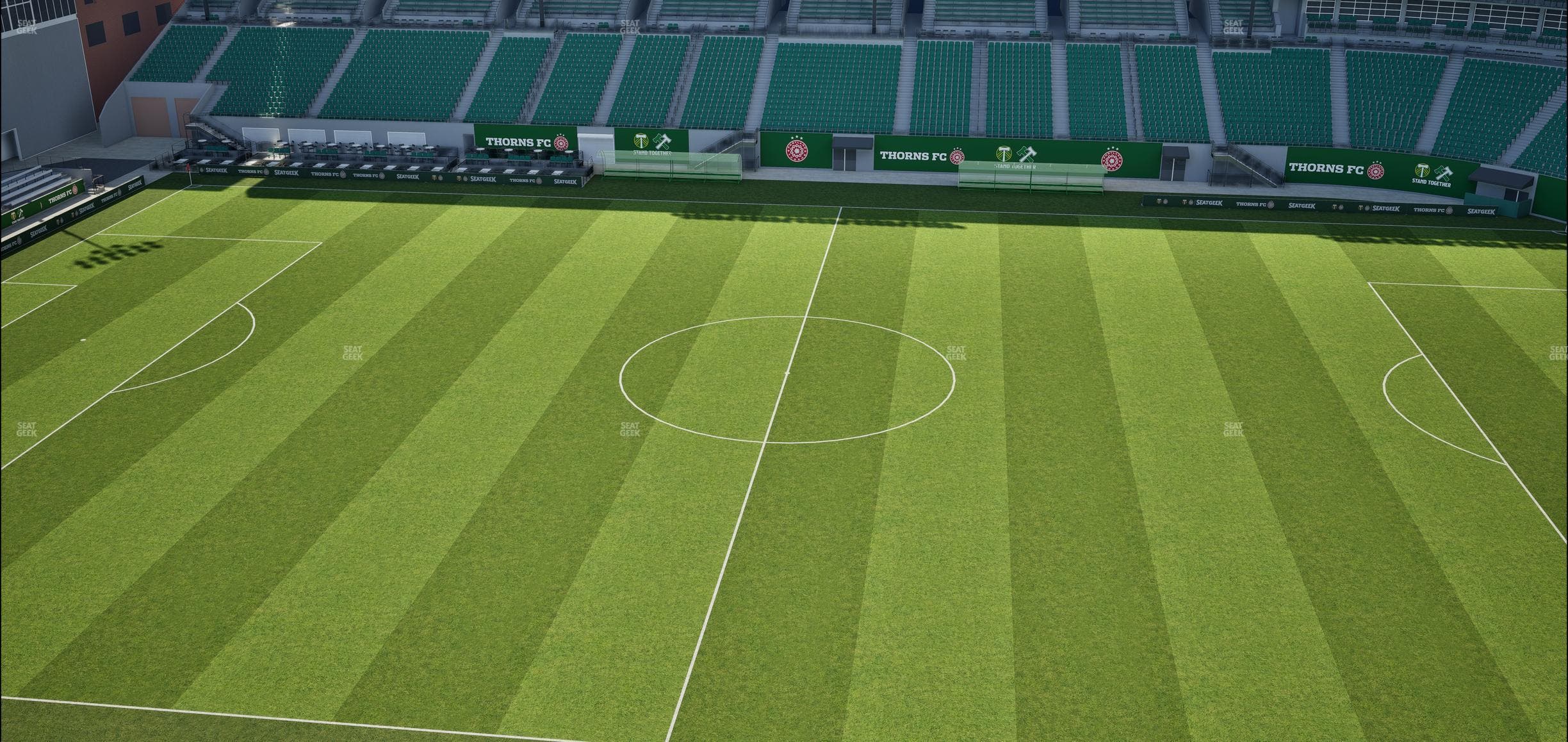 Providence Park - Section East Vista 6 Seat View