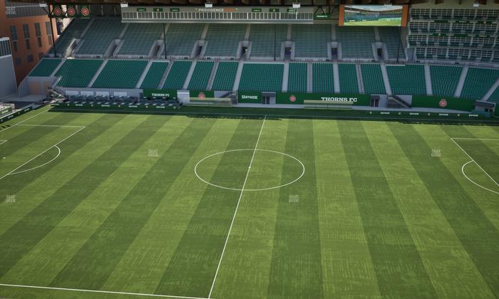 Providence Park - Section East Vista 6 Seat View