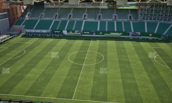 Providence Park - Section East Vista 6 Seat View