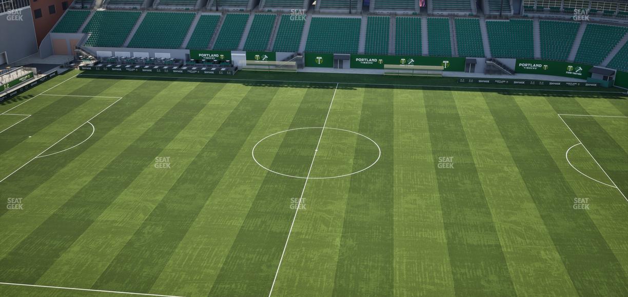 Providence Park - Section East Vista 6 Seat View