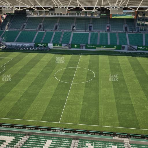 Providence Park - Section East Vista 6 Seat View