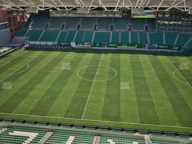Providence Park - Section East Vista 6 Seat View