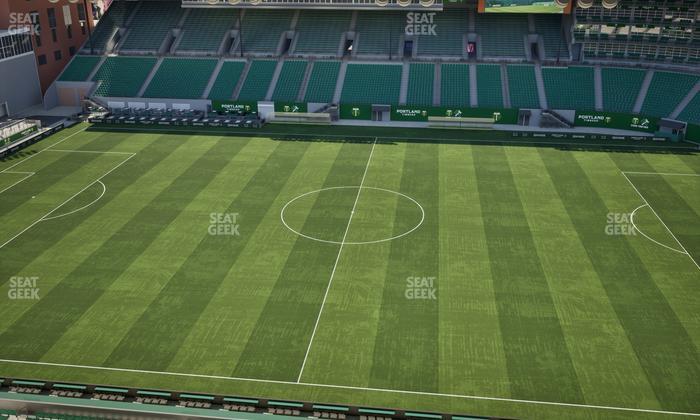 Providence Park - Section East Vista 6 Seat View