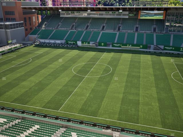 Providence Park - Section East Vista 7 Seat View