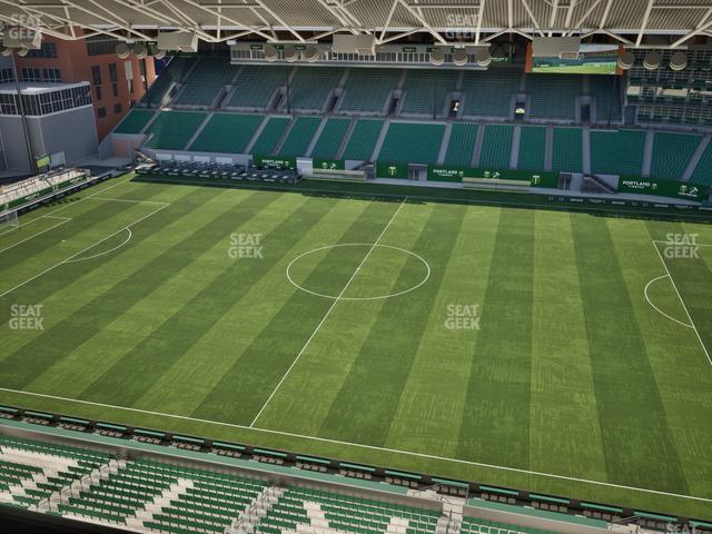 Providence Park - Section East Vista 7 Seat View