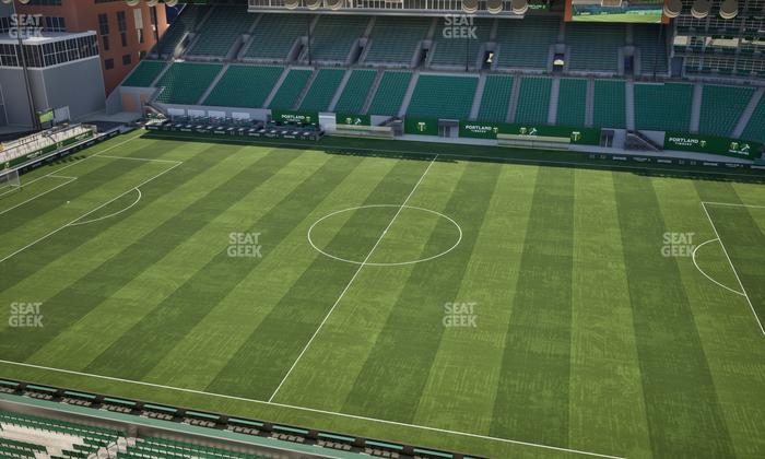 Providence Park - Section East Vista 7 Seat View