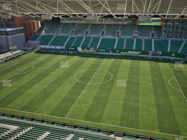 Providence Park - Section East Vista 7 Seat View Providence Park - Section East Vista 7 Seat View