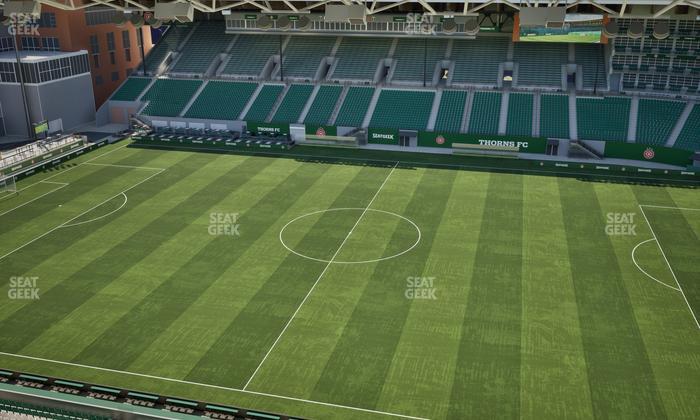 Providence Park - Section East Vista 7 Seat View