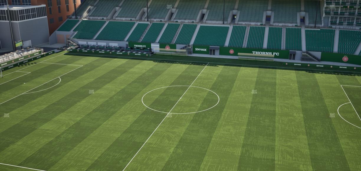 Providence Park - Section East Vista 7 Seat View
