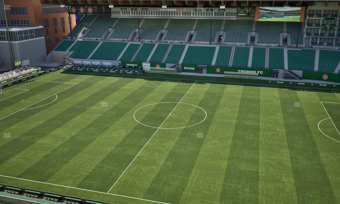 Providence Park - Section East Vista 7 Seat View