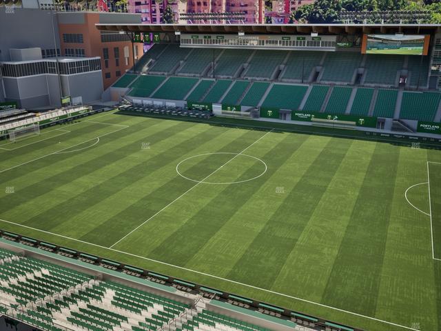 Providence Park - Section East Vista 8 Seat View