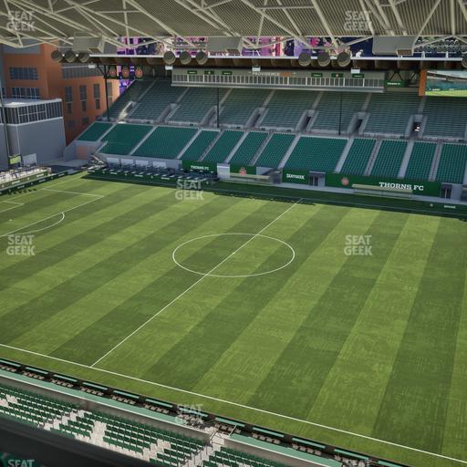 Providence Park - Section East Vista 8 Seat View