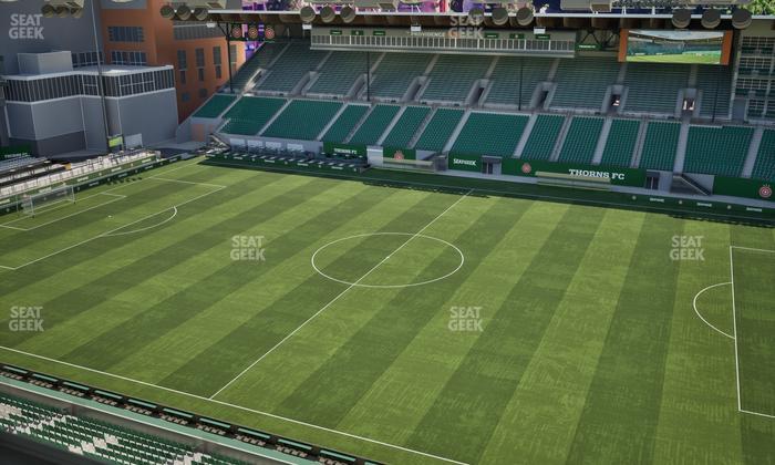 Providence Park - Section East Vista 8 Seat View