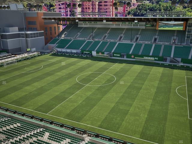 Providence Park - Section East Vista 8 Seat View