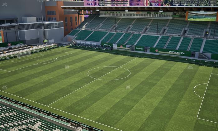 Providence Park - Section East Vista 9 Seat View